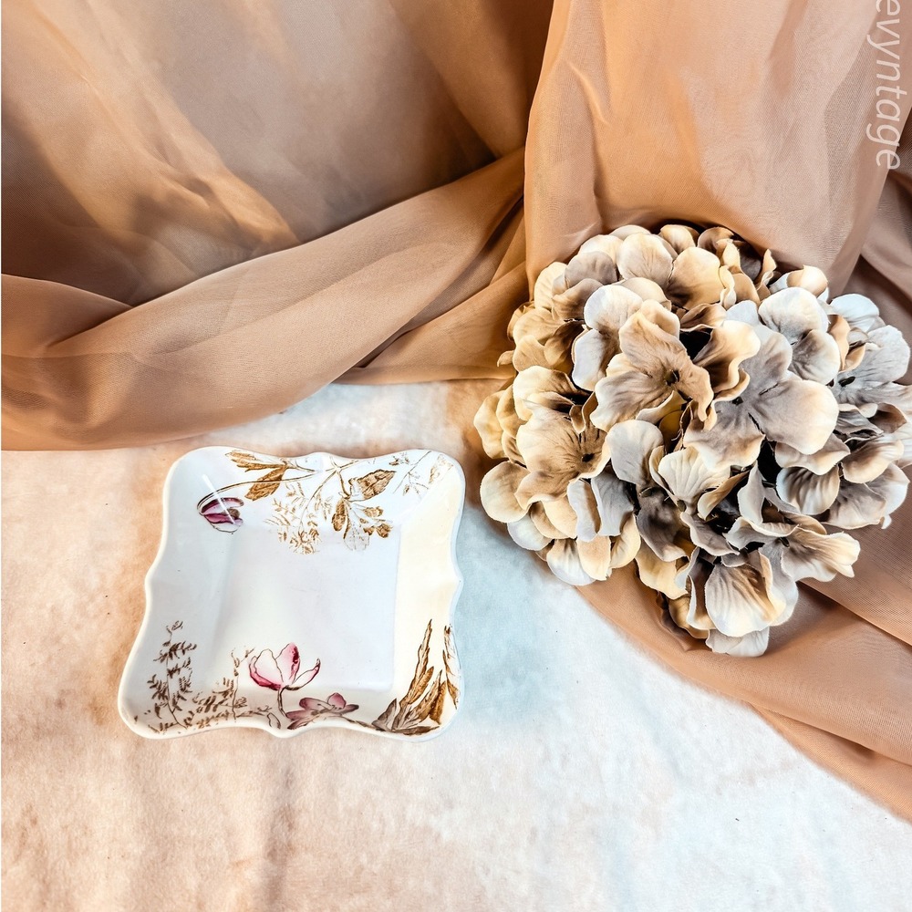 Floral Trinket‎ Dish
